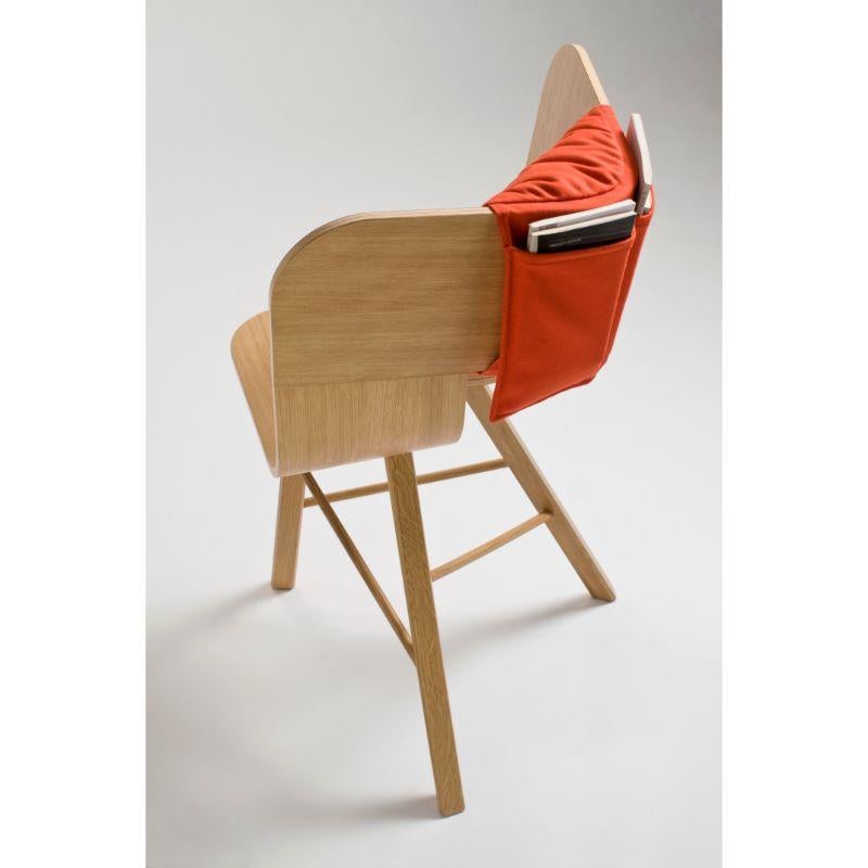 Italian Saddle Cushion, Orange for Tria Chair by Colé Italia For Sale