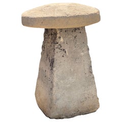 Saddle Stone Mushroom Made of Stone, England
