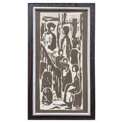Sadie Skoletsky Rosenblum Abstract Painting of Figures