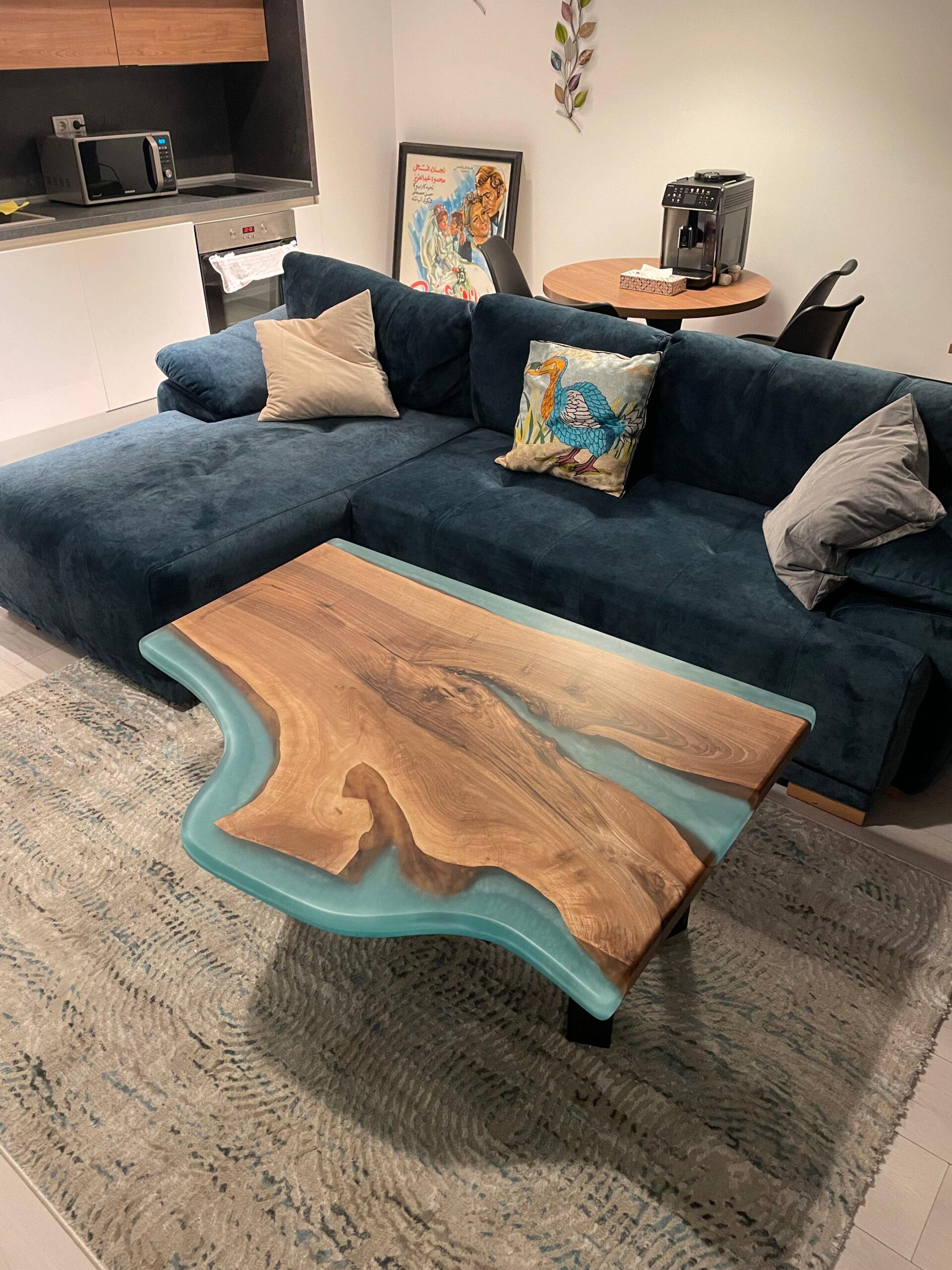 Bulgarian Sadin Coffee Table by KV Design For Sale