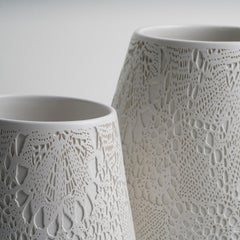 Vaso piccolo in ceramica fatto a mano in edizione limitata - Collection'S di Esma Dereboy