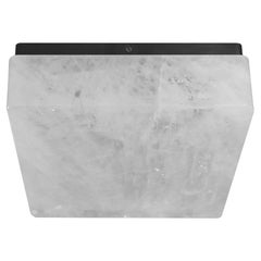 Rock Crystal Flush Mount