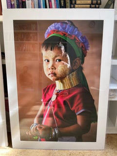 ""Kayan Girl"" Fotografie 40"" x 26,5"" Zoll Auflage 2/7 von Safaa Kagan