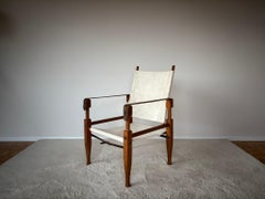 Fauteuil Safari par Wilhelm Kienzle attribué à Wohnbedarf, Suisse, années 1950