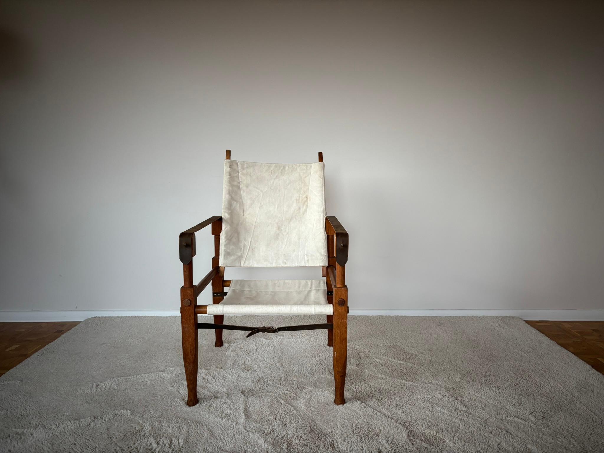 Safari Armchair by Wilhelm Kienzle attributed to Wohnbedarf, Switzerland, 1950s For Sale 2