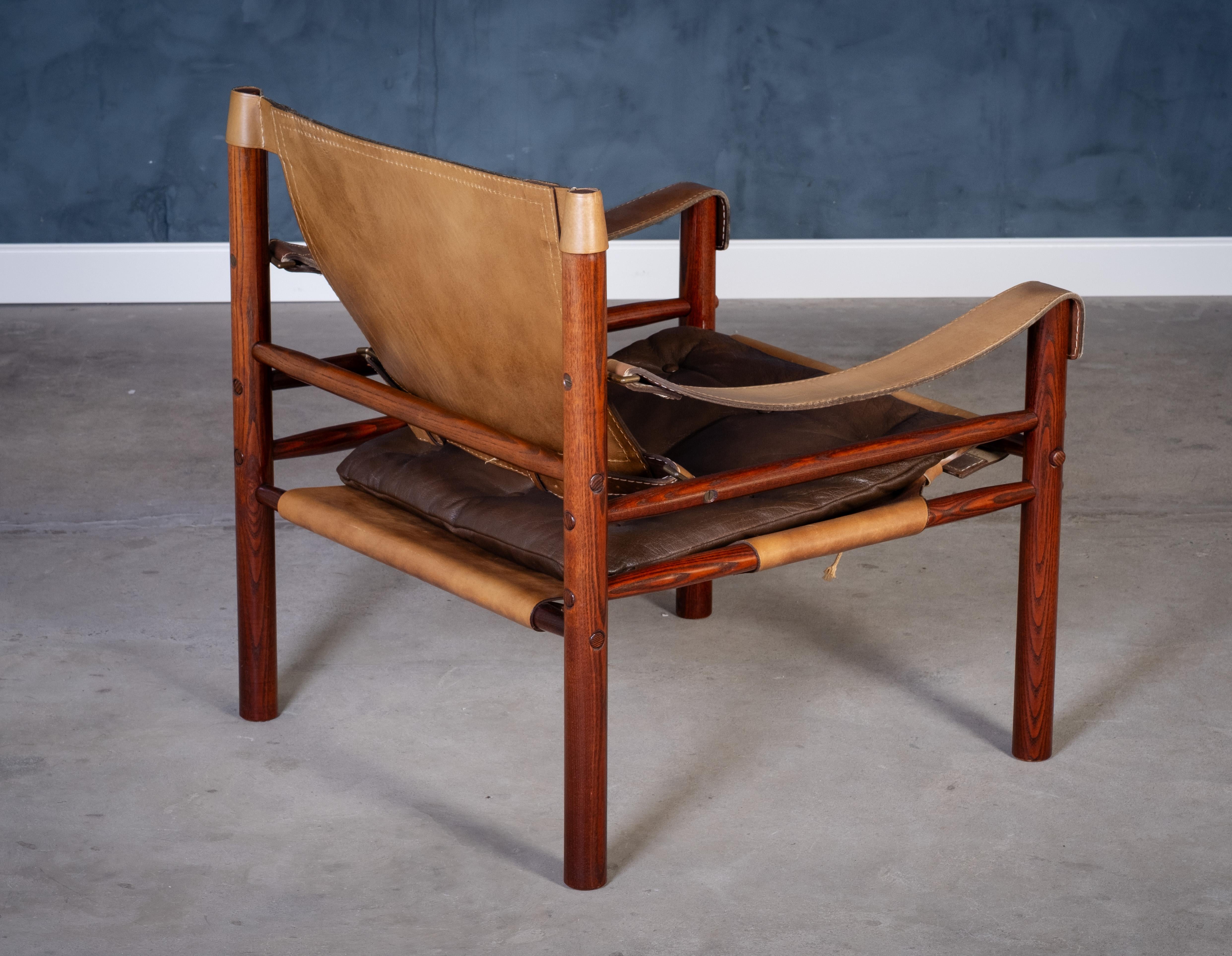 Safari Chair by Arne Norell Sweden, 1960s For Sale 1