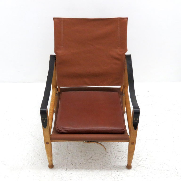 Safari Chair by Kaare Klint, 1969 For Sale 3