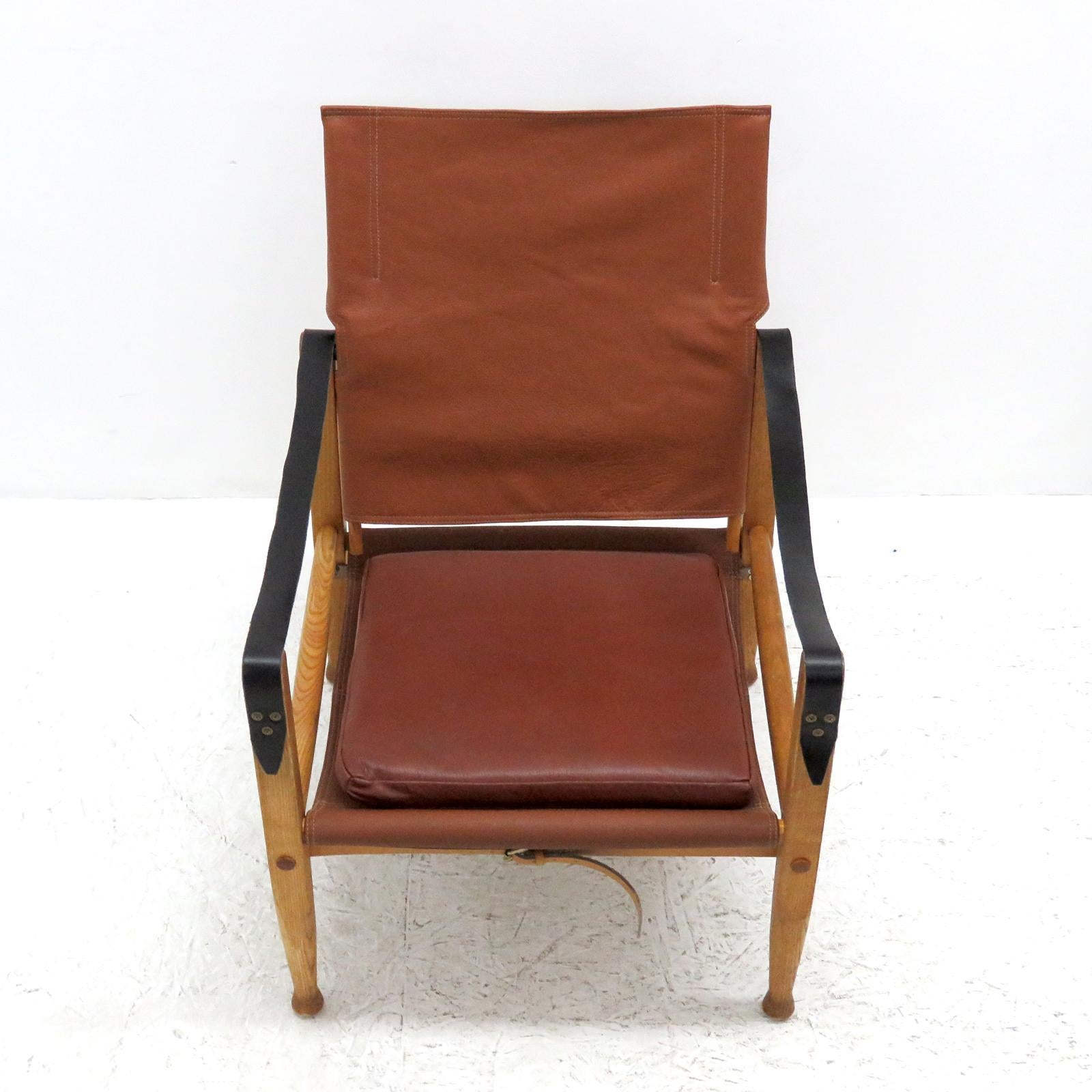 Scandinavian Modern Safari Chair by Kaare Klint, 1969 For Sale