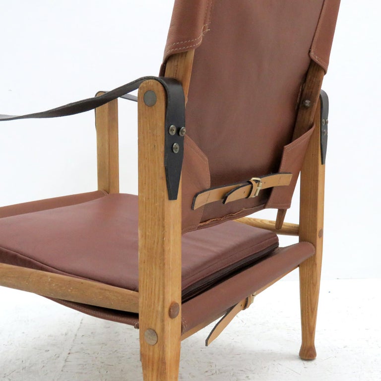 Mid-20th Century Safari Chair by Kaare Klint, 1969 For Sale