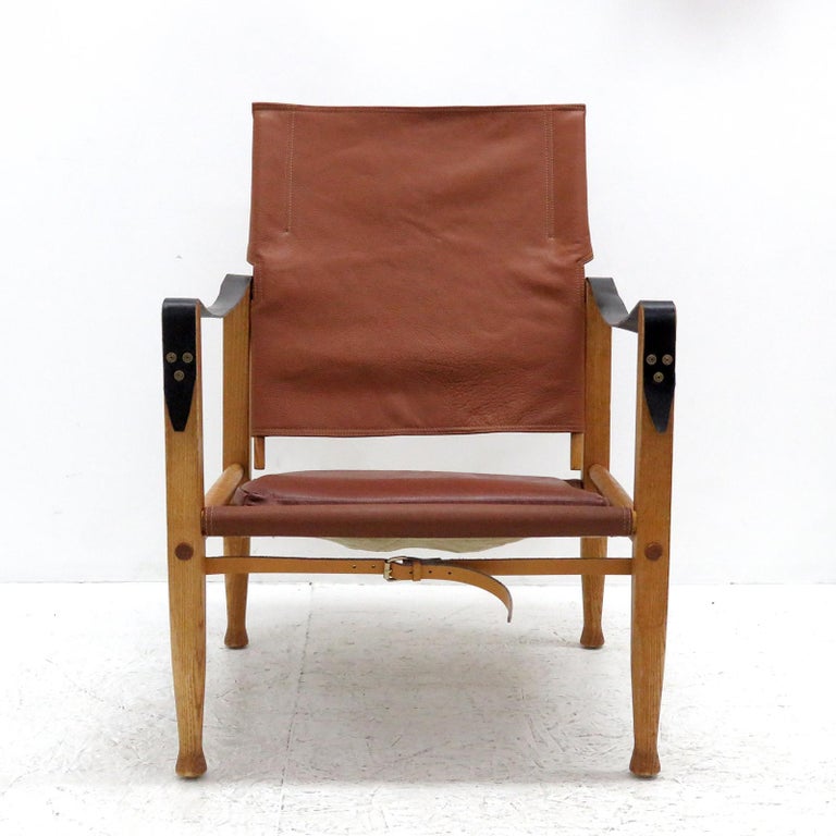 Safari Chair by Kaare Klint, 1969 For Sale 2