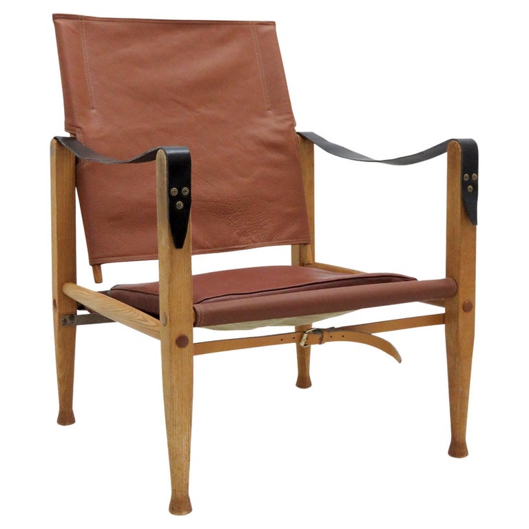 Safari Chair by Kaare Klint, 1969 For Sale