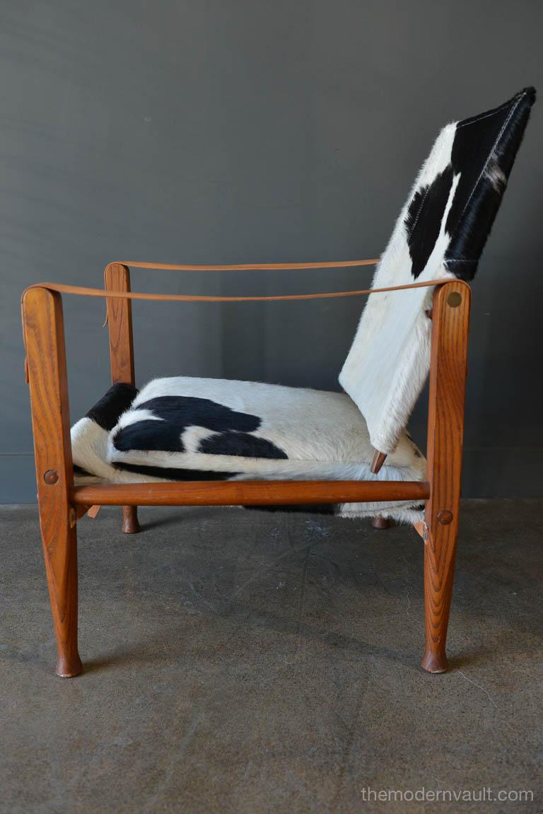 Safari Chair by Kaare Klint, circa 1950 In Good Condition In Costa Mesa, CA