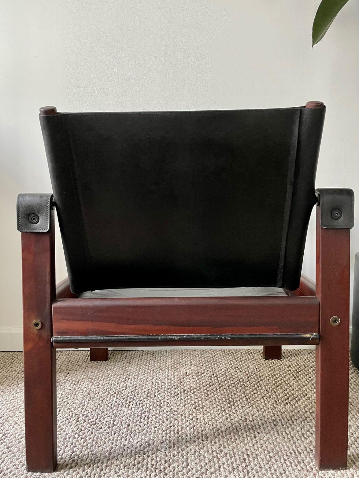 Mid-Century Modern Safari Chair