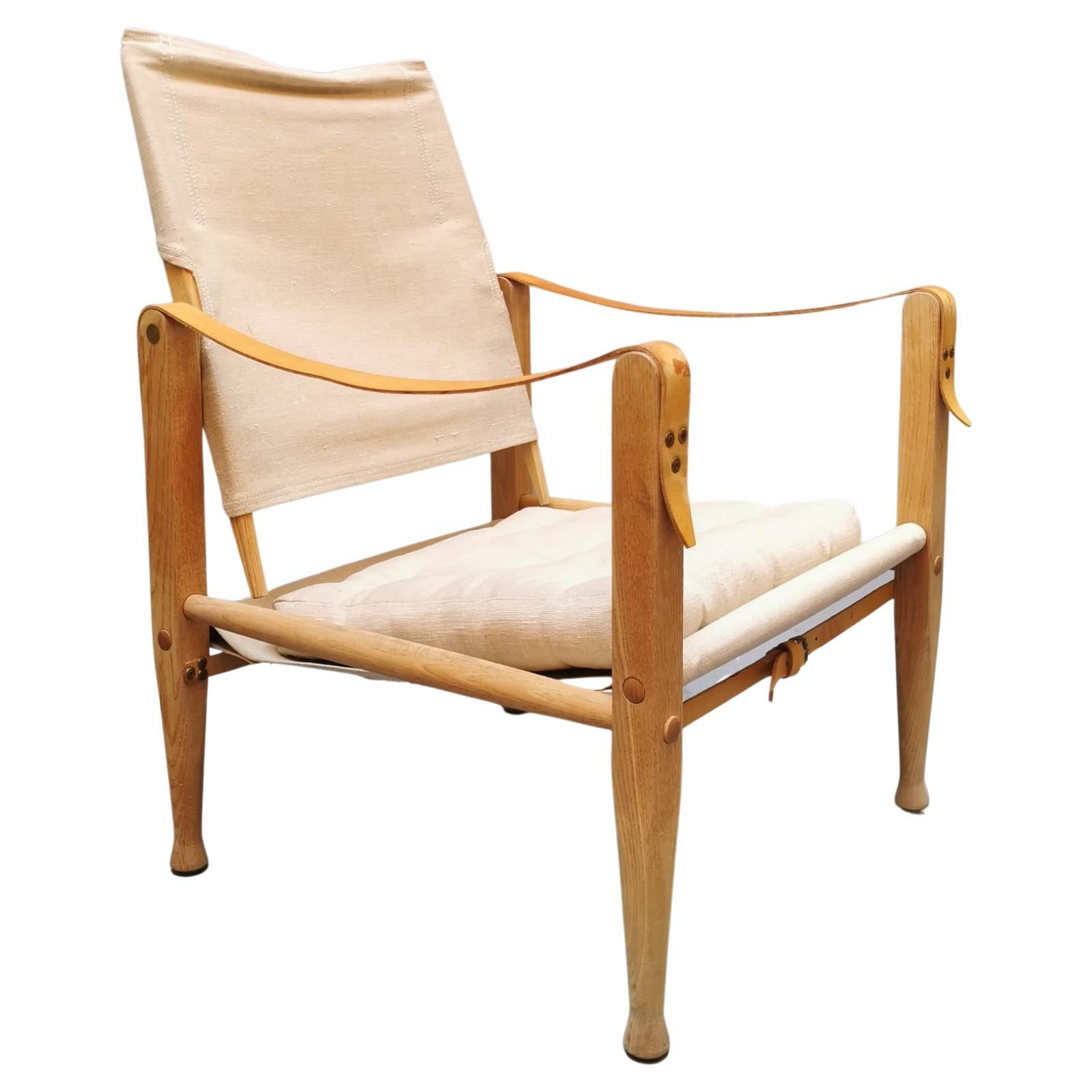 Safari Chair, Kaare Klint, Rasmussen  For Sale