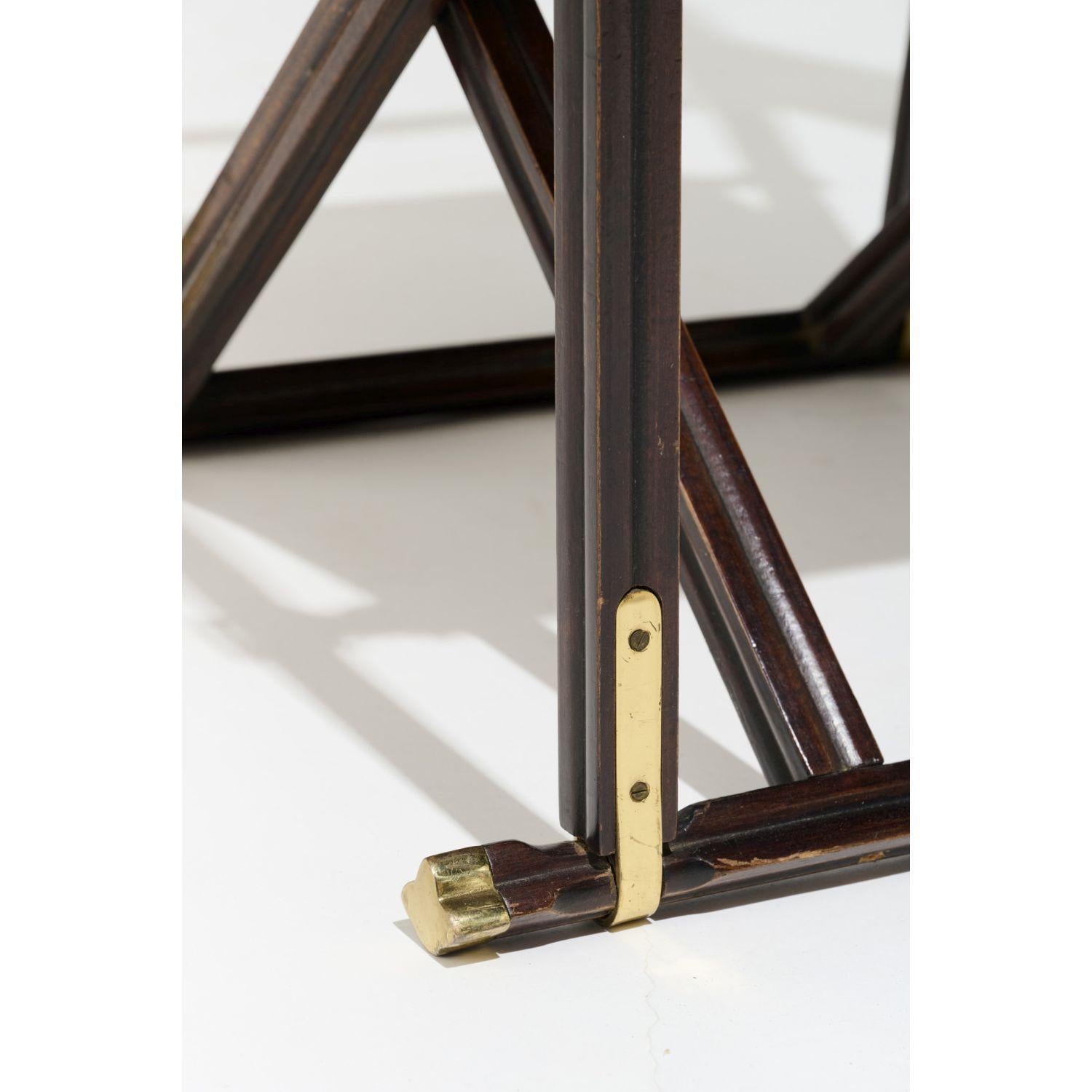 Safari Chairs Model MK-16 by Mogens Koch (Denmark, 1932) mediados del siglo XX en venta