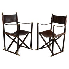 Safari Chairs Model MK-16 by Mogens Koch (Denmark, 1932) Safari Chairs Model MK-16 by Mogens Koch (Denmark, 1932)