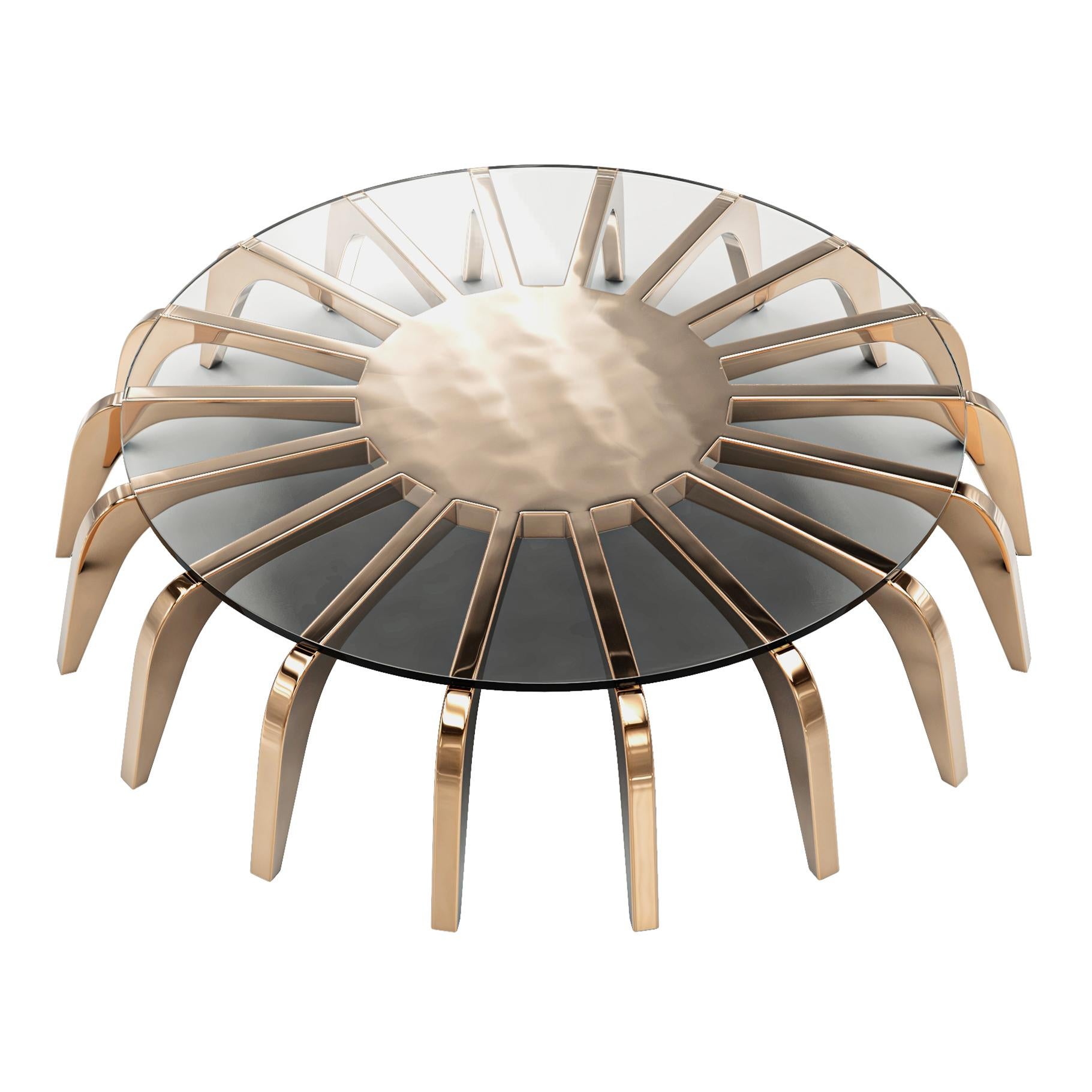 Bronze Table basse Safari avec bronze, collection Safari, Istanbul en vente