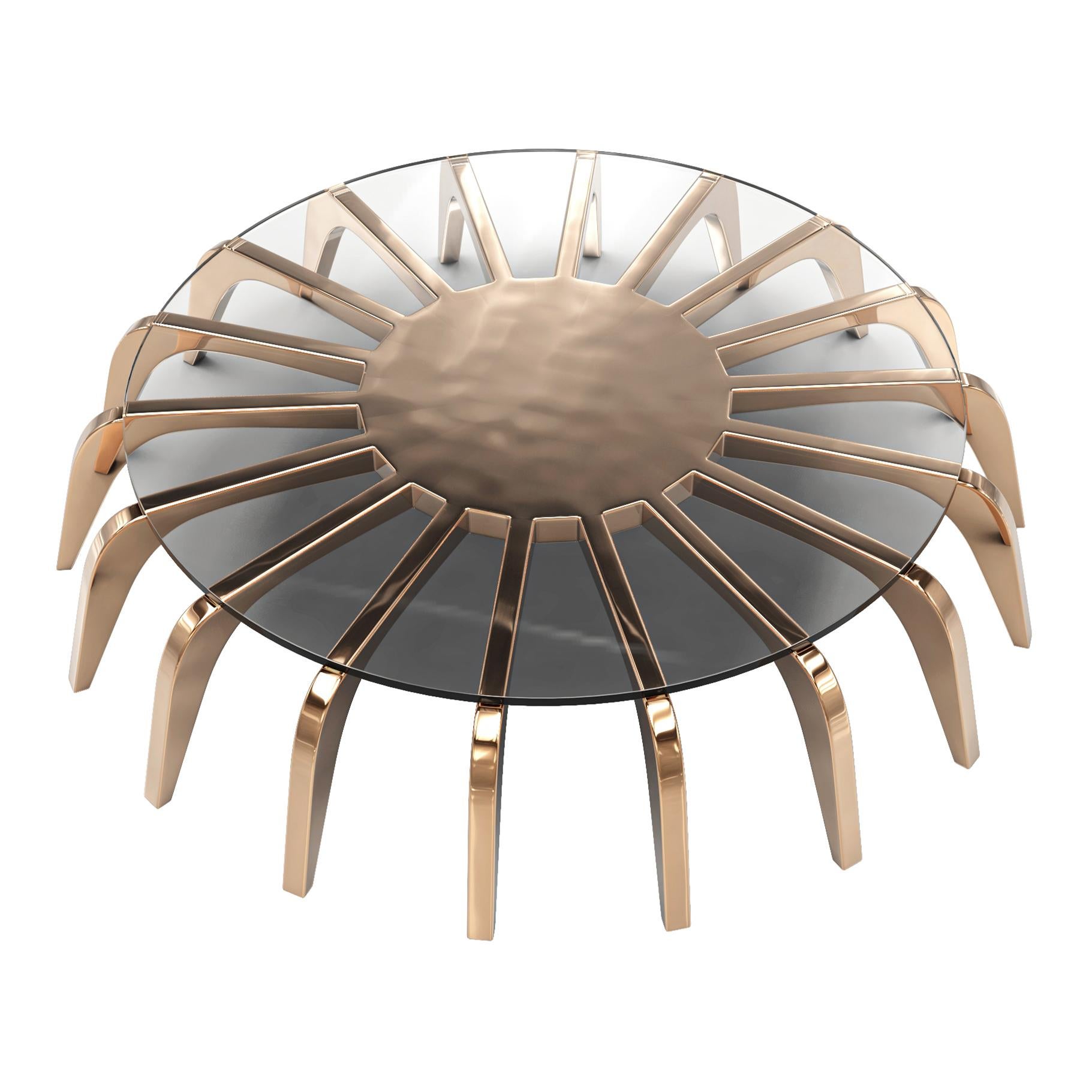Table basse Safari avec bronze, collection Safari, Istanbul en vente 1