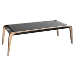 "Safari" Desk with Bronze and Stainless Steel, Handmade, Istanbul