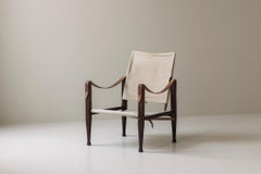 ‘Safari’ Easy Chair by Kaare Klint for Rud Rasmussen, Denmark 1950s