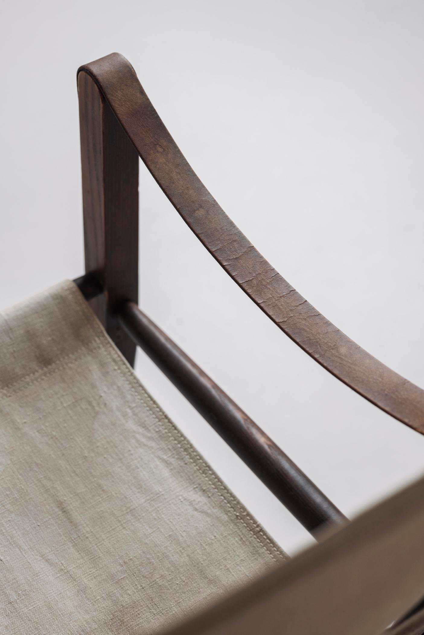 Fauteuil 'Safari' par Kaare Klint pour Rud Rasmussen, Danemark années 1950 2