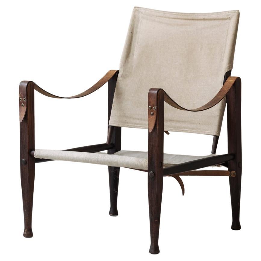‘Safari’ Easy Chair by Kaare Klint for Rud Rasmussen, Denmark 1950s