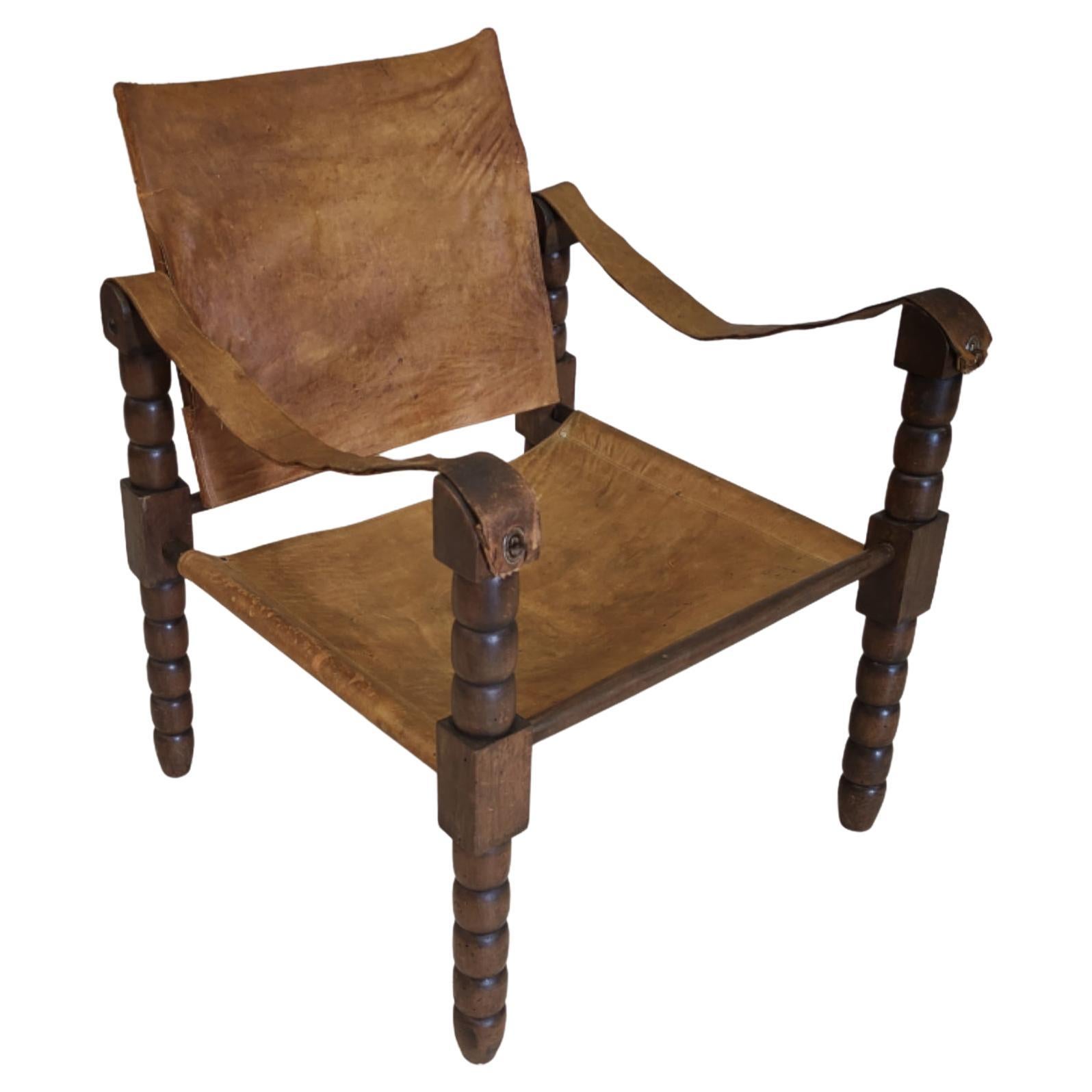 Safari Italian Mid-Century Chair