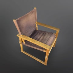 Safari lounge chair by Poul Hundevad for Vamdrup, Denmark 1950s