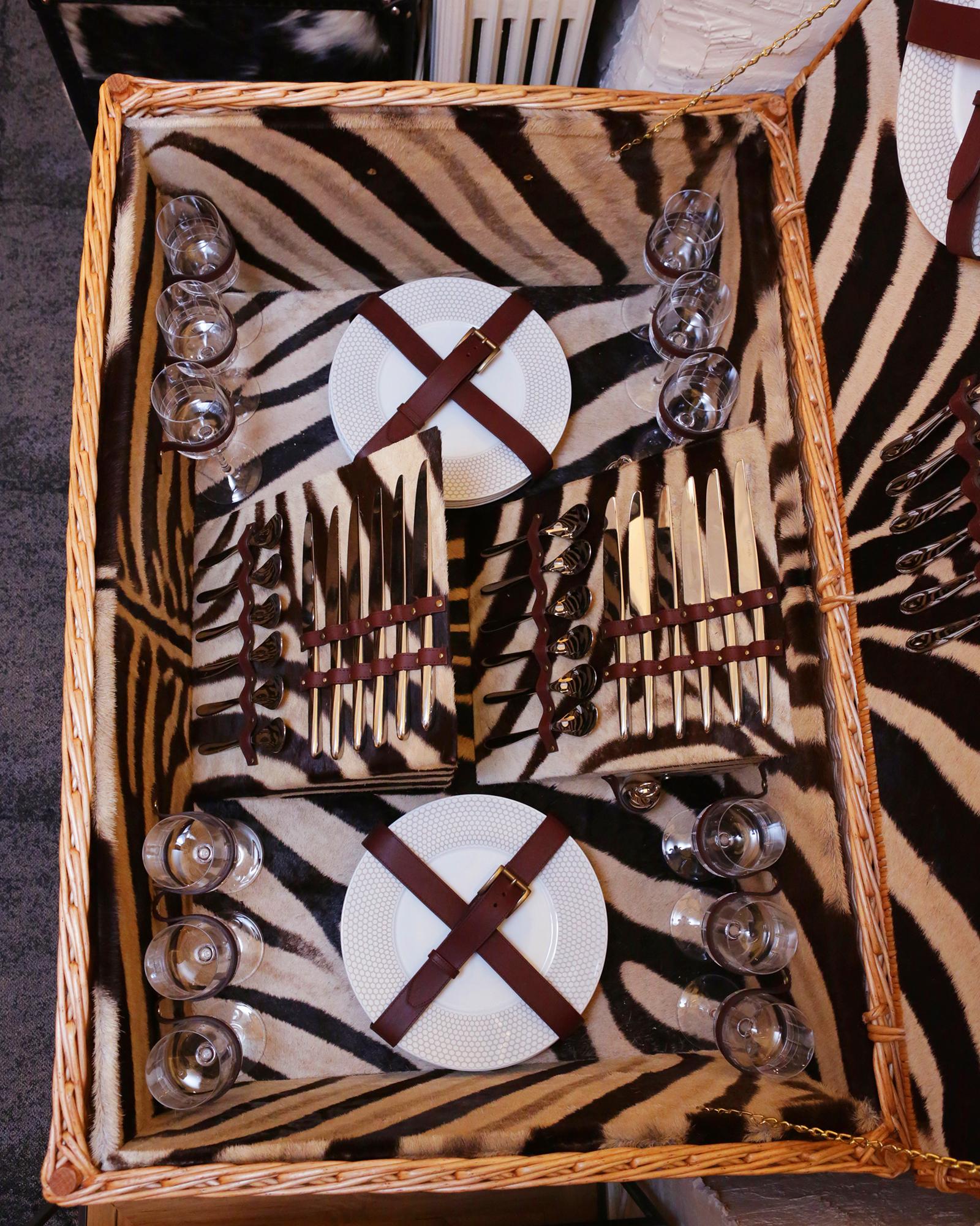 French Safari Picnic Trunk
