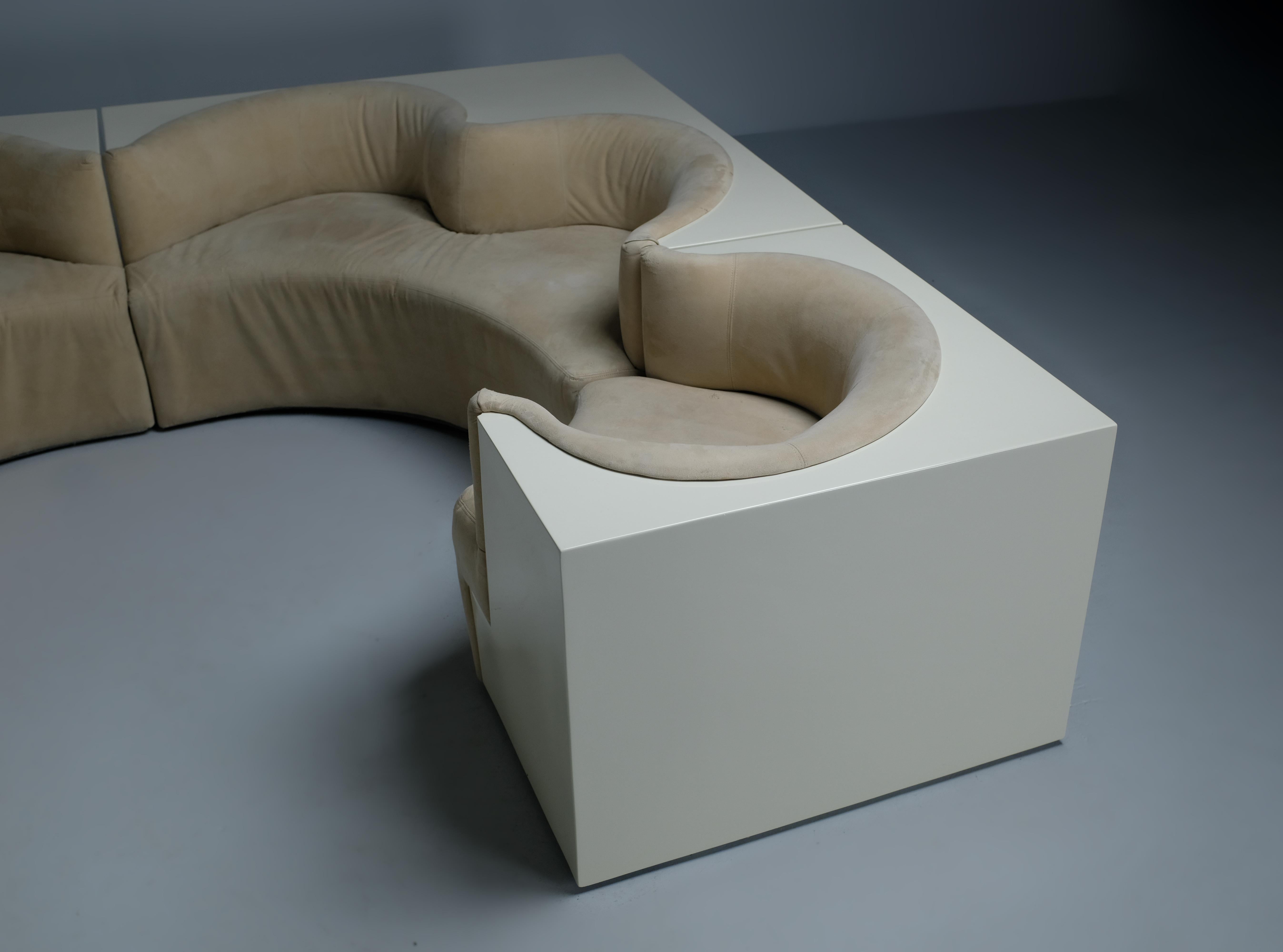 Safari Sofa by Archizoom Associati. Ed. Poltronova In Good Condition In CLERMONT-FERRAND, FR