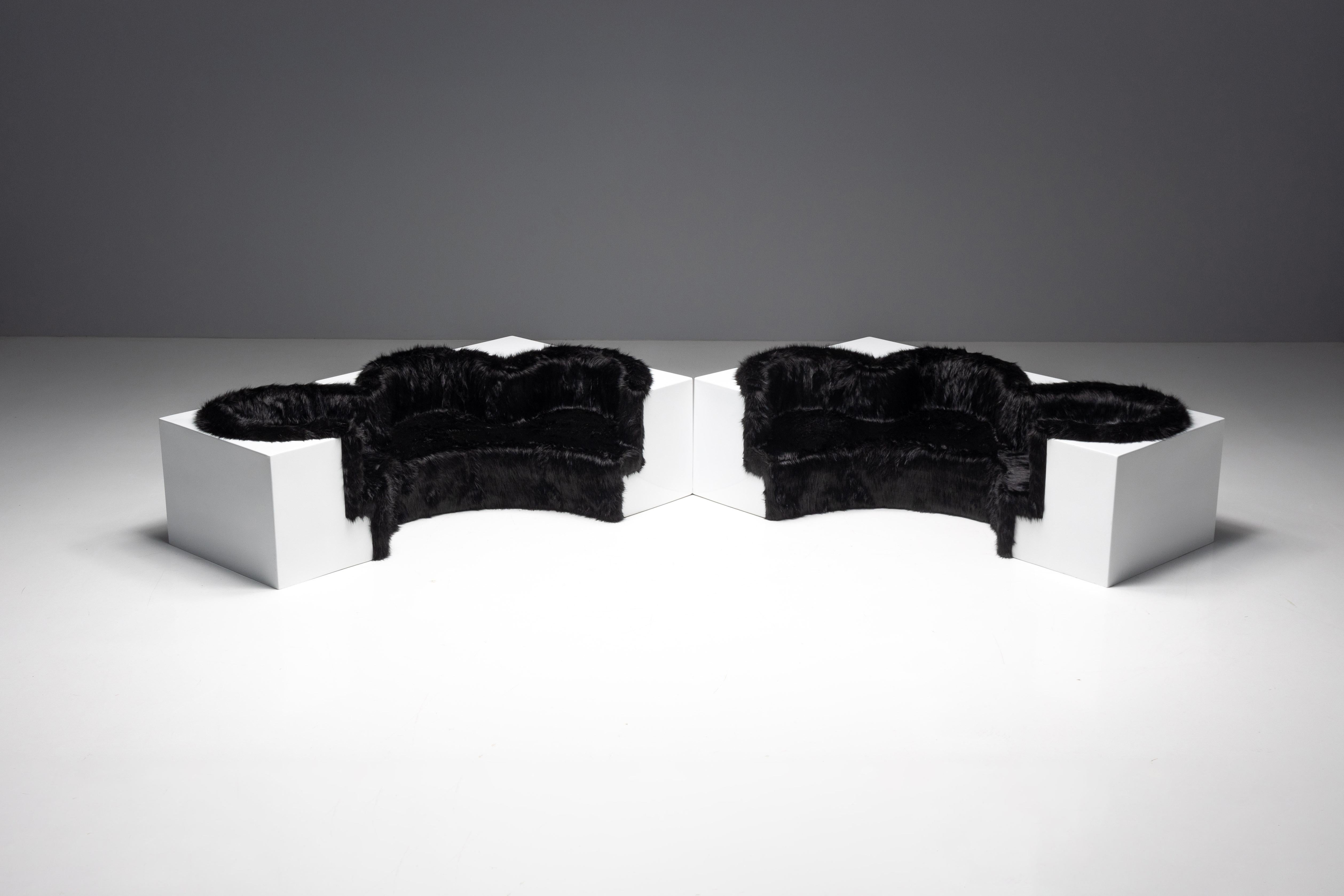 Italian 'Safari' Sofa by Archizoom Associati for Poltronova, Italy, 1960s For Sale