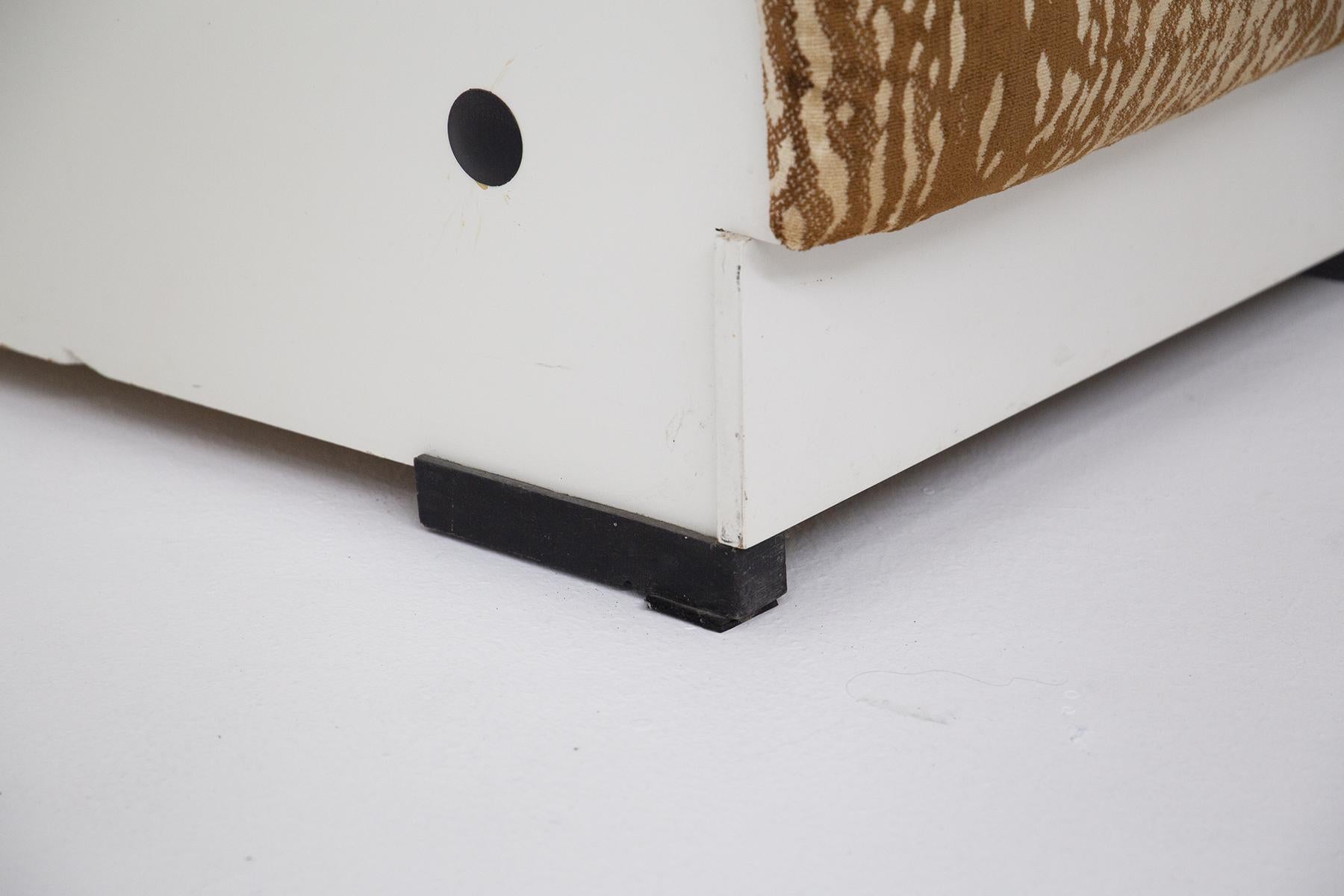 Late 20th Century Safari style Italian Space Age sofa
