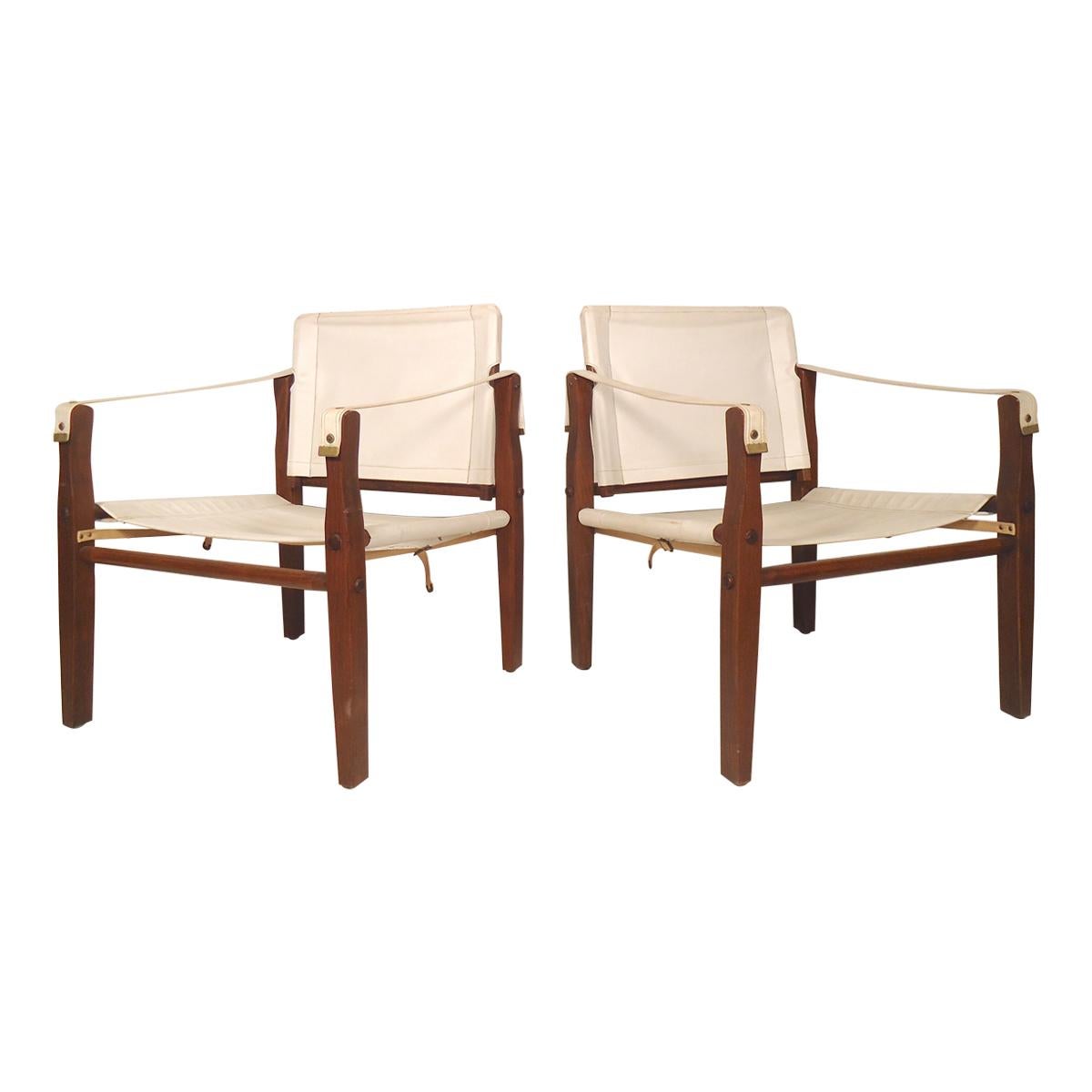 Safari Style Midcentury Chairs