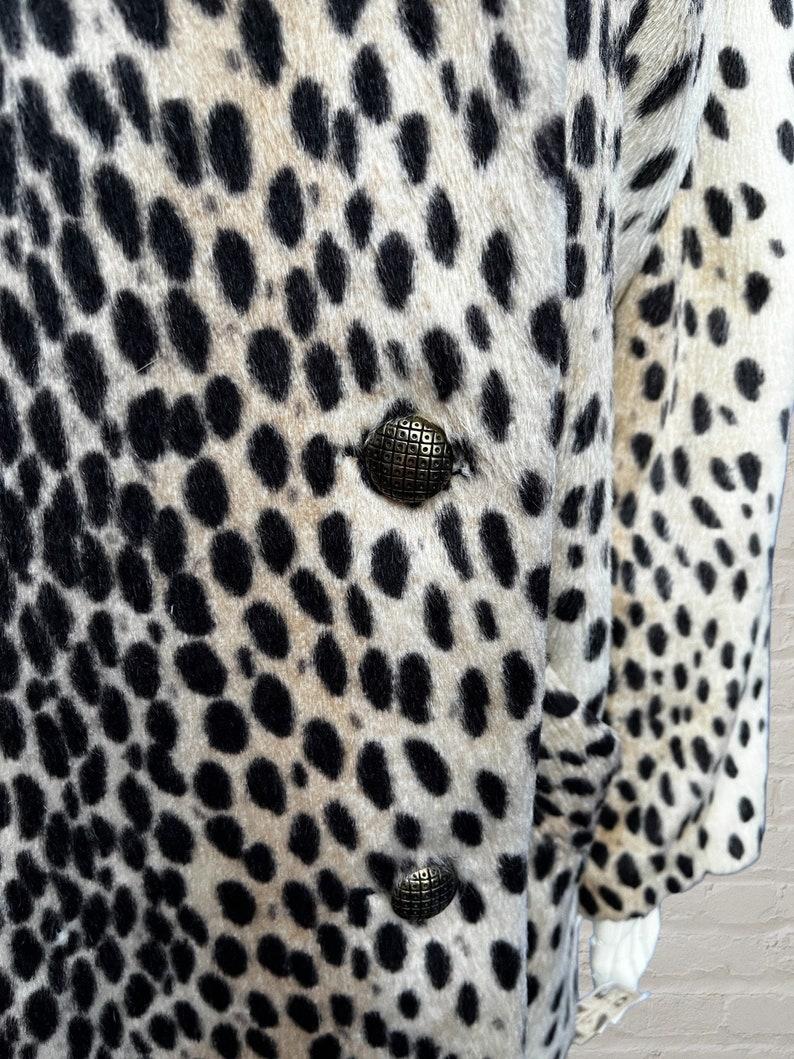 Safari Styled by Fairmoor Cheetah Print Coat , Circa 1960s 4