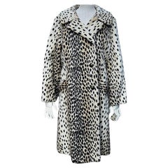 Safari Styled by Fairmoor Cheetah Print Coat , Circa 1960s