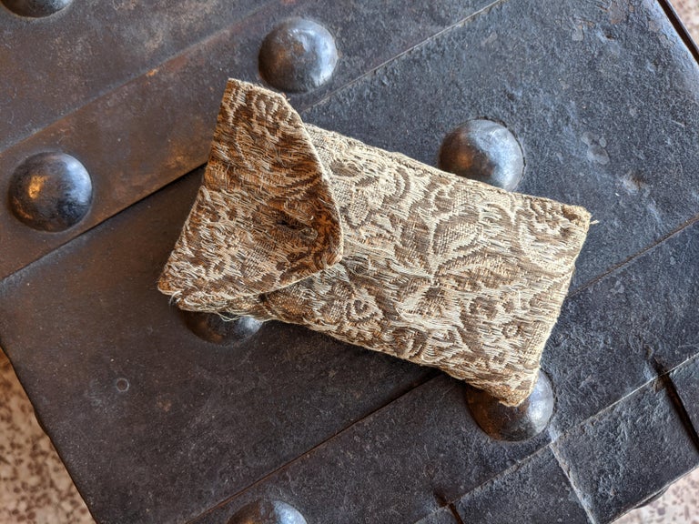 Safe in Studded Iron and Wood, France, Mid 19th Century at 1stDibs
