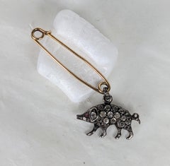 Safety Pin Paste Pig Assemblage, Studio VL