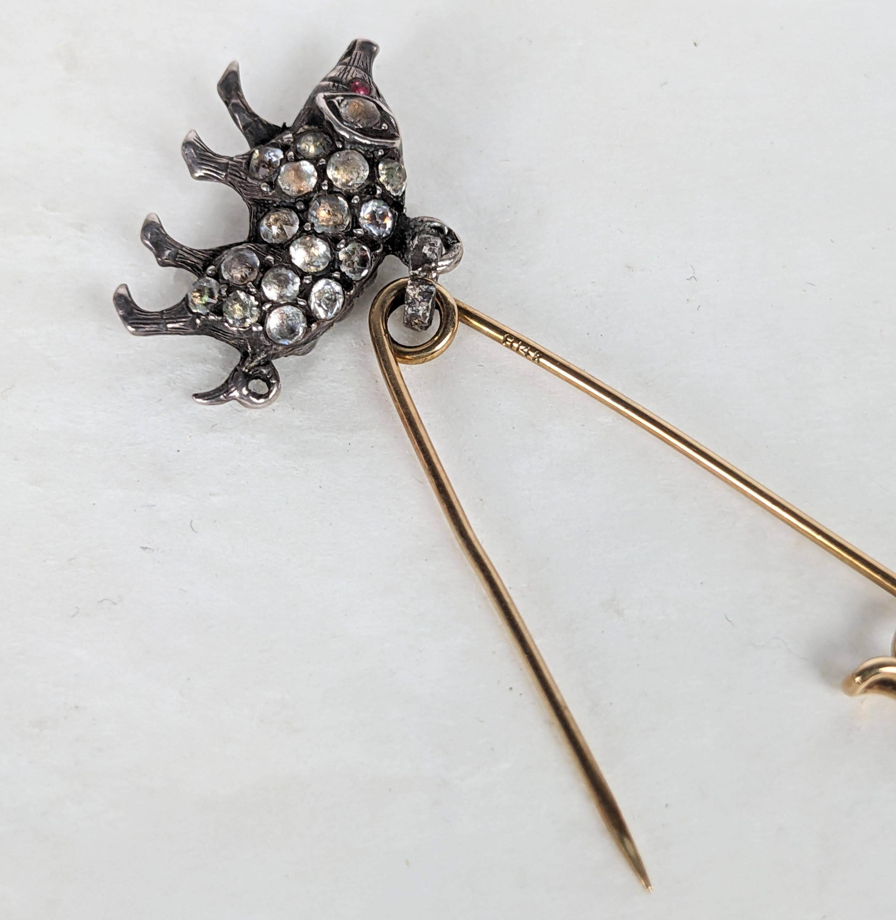 Safety Pin Paste Pig Assemblage, Studio VL For Sale 1