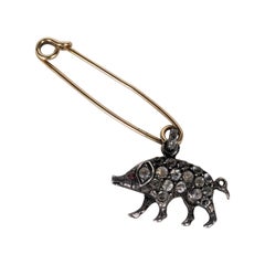 Safety Pin Paste Pig Assemblage, Studio VL