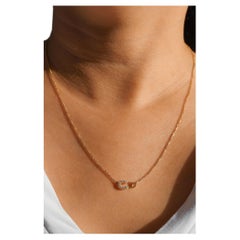 Safety Pin Pendant 0.13 cts.