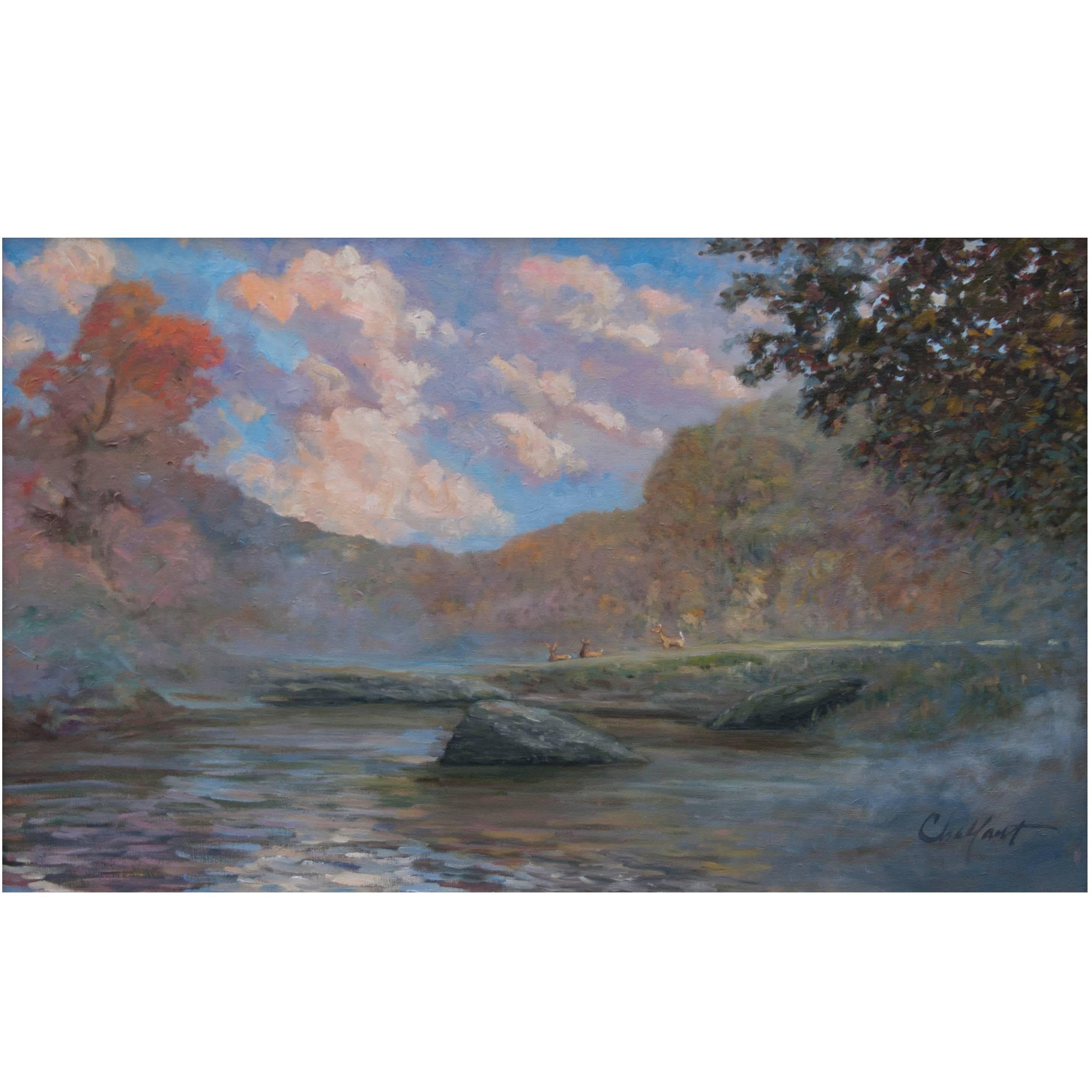 "Zona de seguridad" Pintura de Richard Chalfant