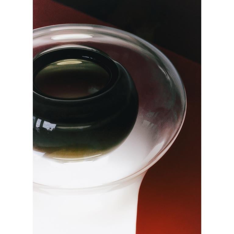 Saffo by Angelo Mangiarotti. 1967
The spectacular Saffo Lamp was designed in 1966 by Italian architect, sculptor, and designer Angelo Mangiarotti and has since been a coveted vintage object. The remarkable design bares testament to his background as