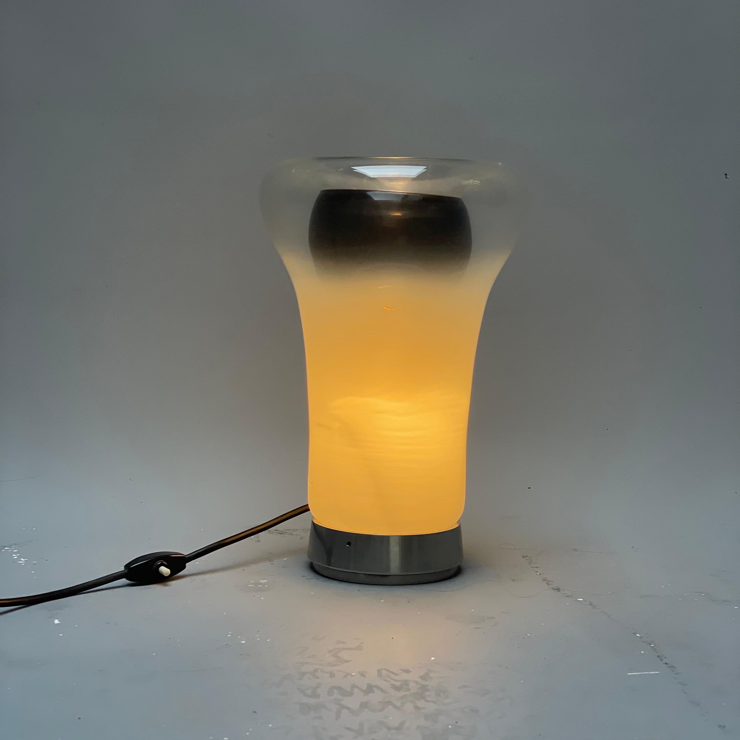 Metal Saffo Lamp, Angelo Mangiarotti For Sale