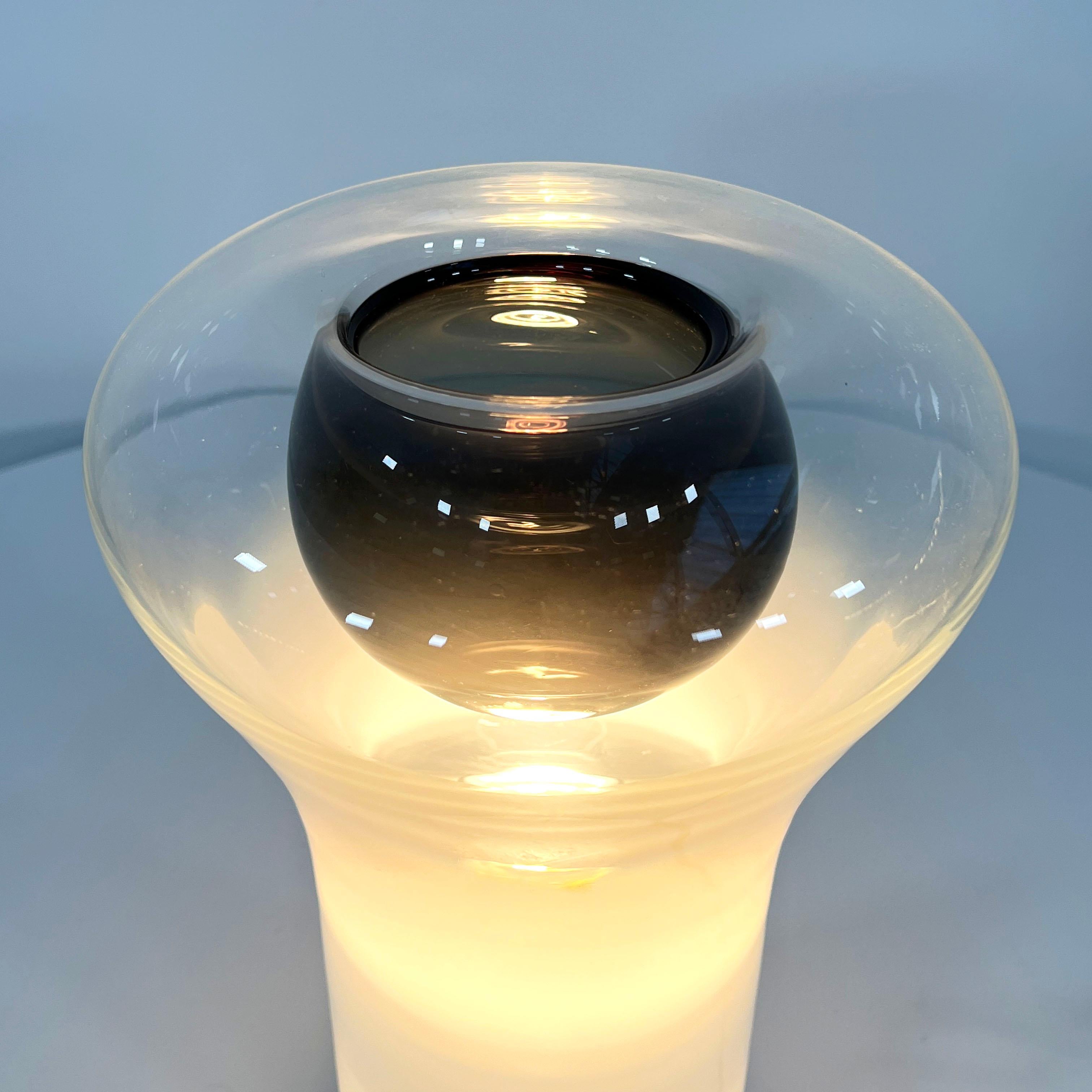 Late 20th Century Saffo Table Lamp by Angelo Mangiarotti for Artemide, 1970s For Sale