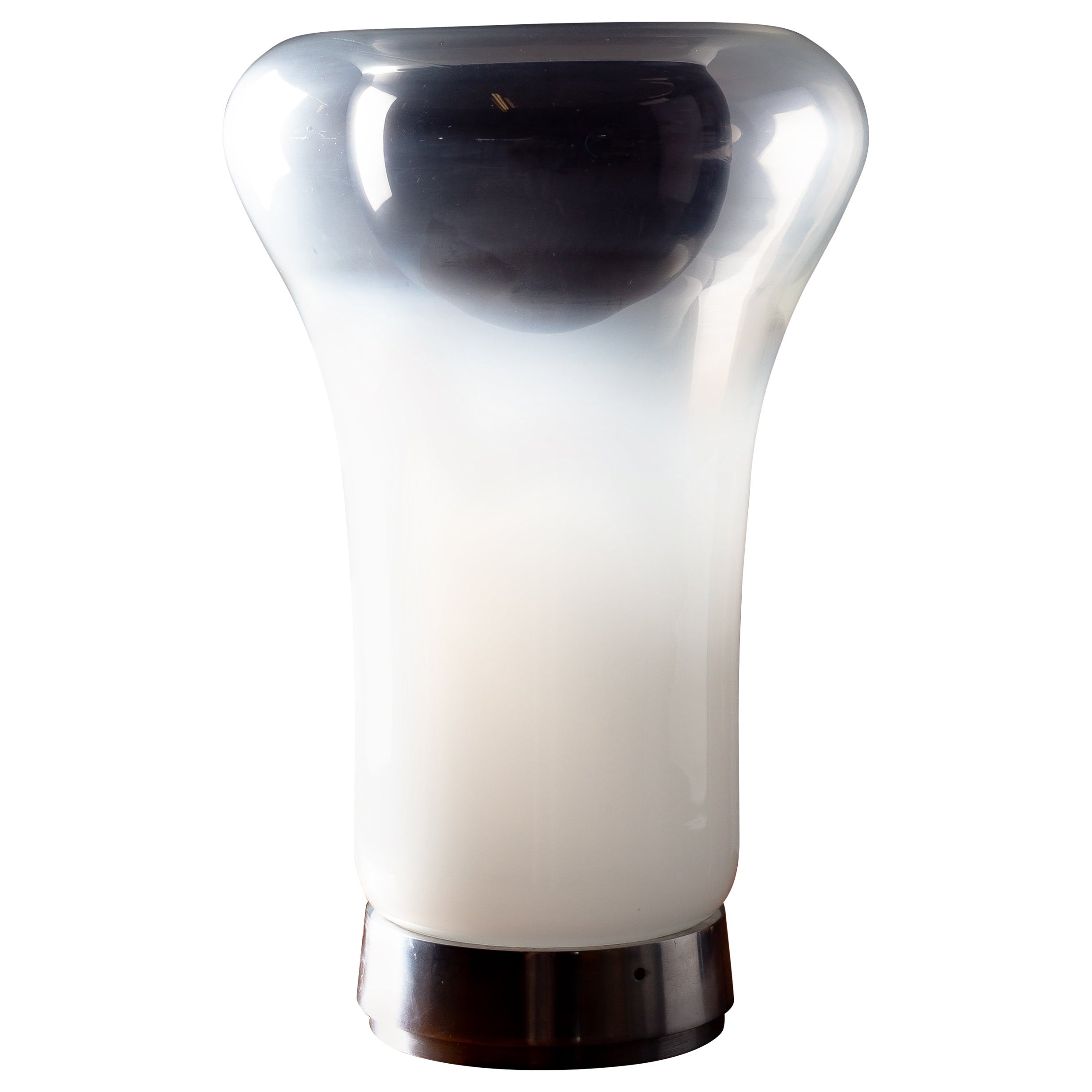 Saffo Table Lamp by Mangiarotti Angelo for Artemide Murano, Italy, 1967