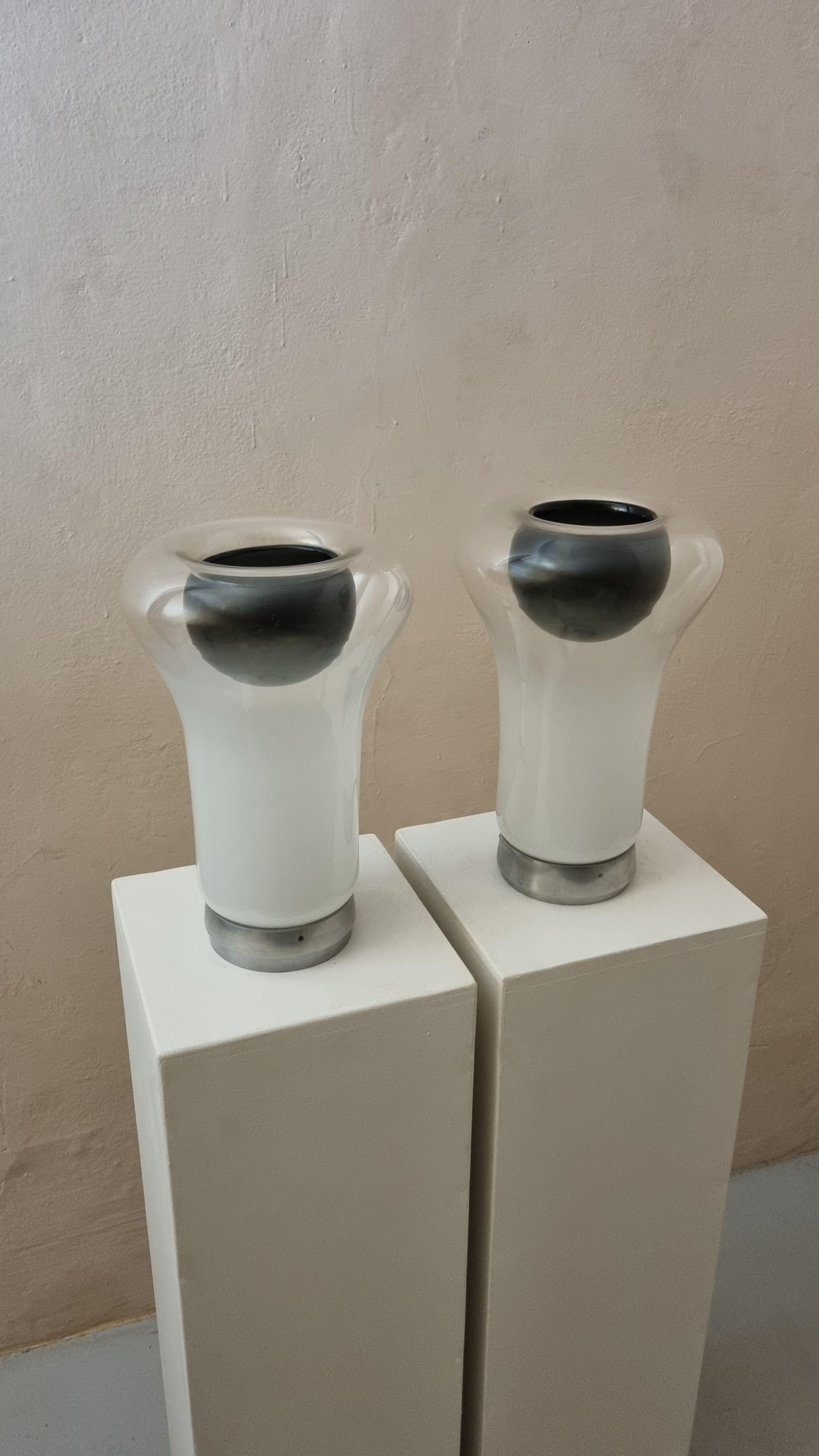 Lampes de table Saffo conçues par Angelo Mangiarotti pour Artemide, 1967 en vente 3