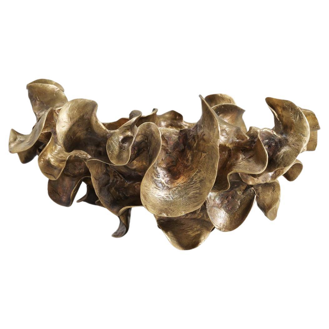 Saffron Bowl in Brass, Viya by Vikram Goyal