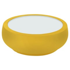 Tavolino Chubby giallo zafferano di Marcel Wanders