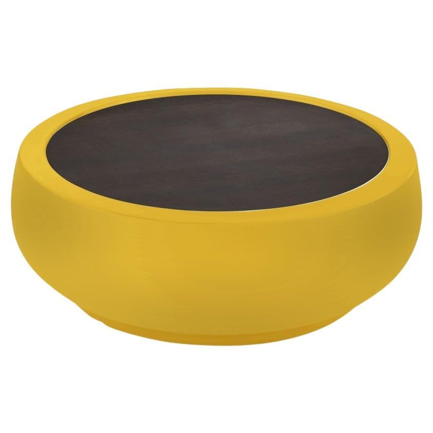 Saffron Yellow Chubby Coffee Table by Marcel Wanders For Sale