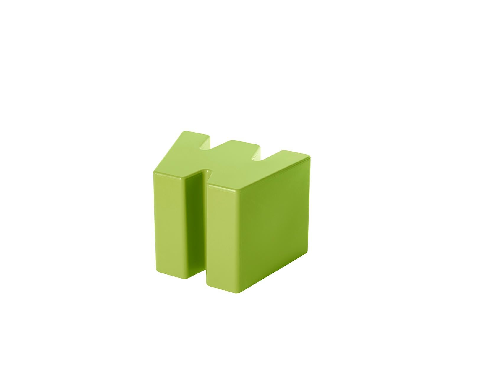 Tabouret double en U jaune safran par Kazuko Okamoto en vente 3